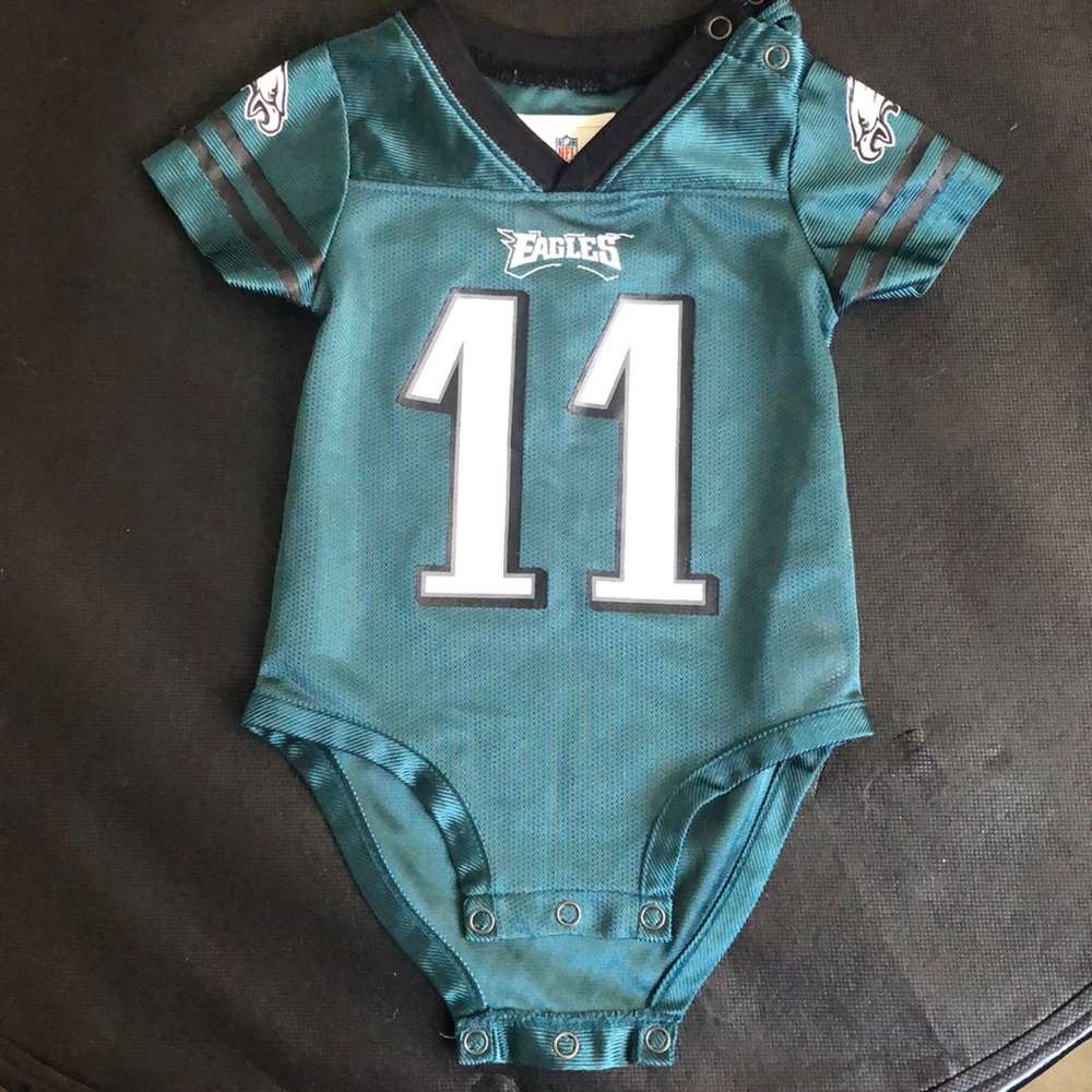 NFL infant Eagles Onesie 3/6 month